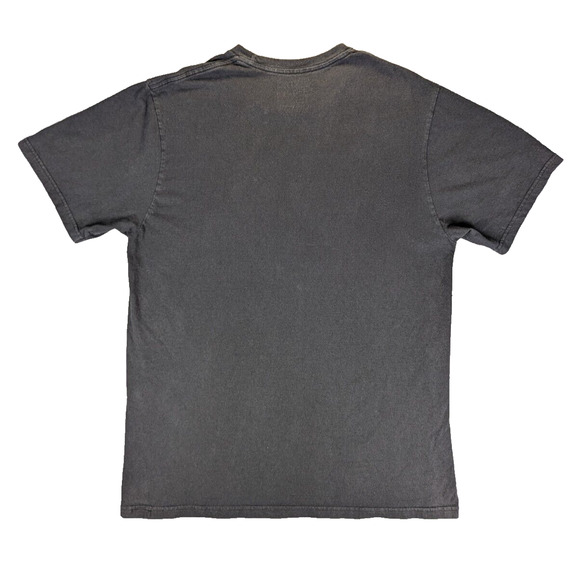 Adidas T-Shirt Large Men's Black Short Sleeve Go-To Tee Cotton Casual Activewear - Picture 2 of 5